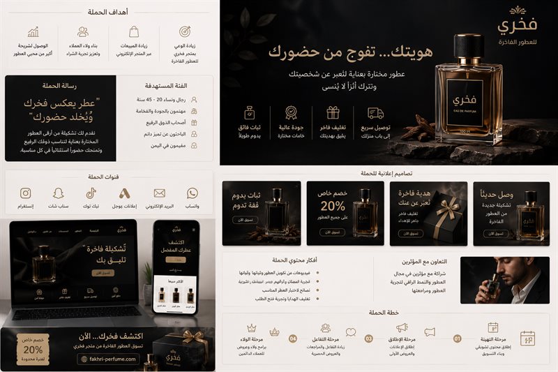 Fakhri Perfumes Digital Campaign