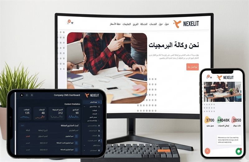 لوحة إدارة محتوى (CMS)